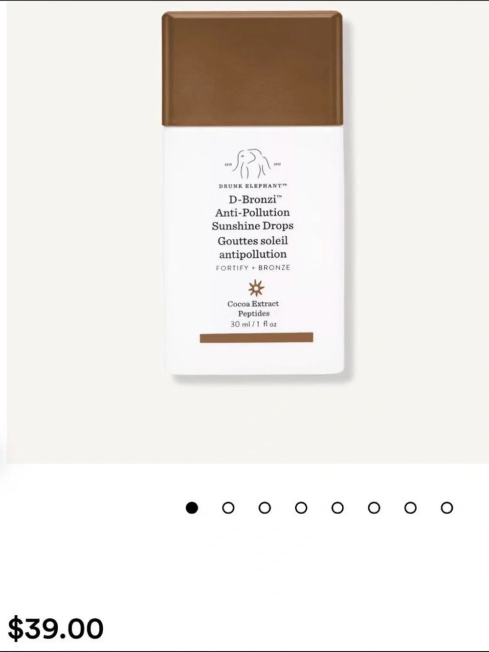 New Drunk Elephant Umbra Tinte Mineral Cream & D-Bronzi sunshine drops.